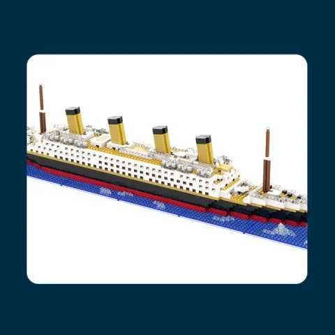 Конструктор корабель Titanic (1878 деталей)