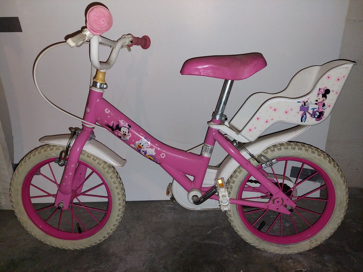 Bicicleta Minnie menina em bom estado