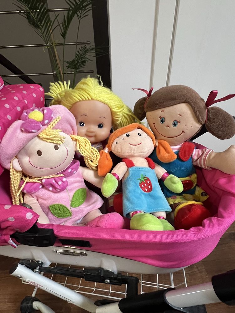 Wózek dla Lalek Adbor Lily plus lalki