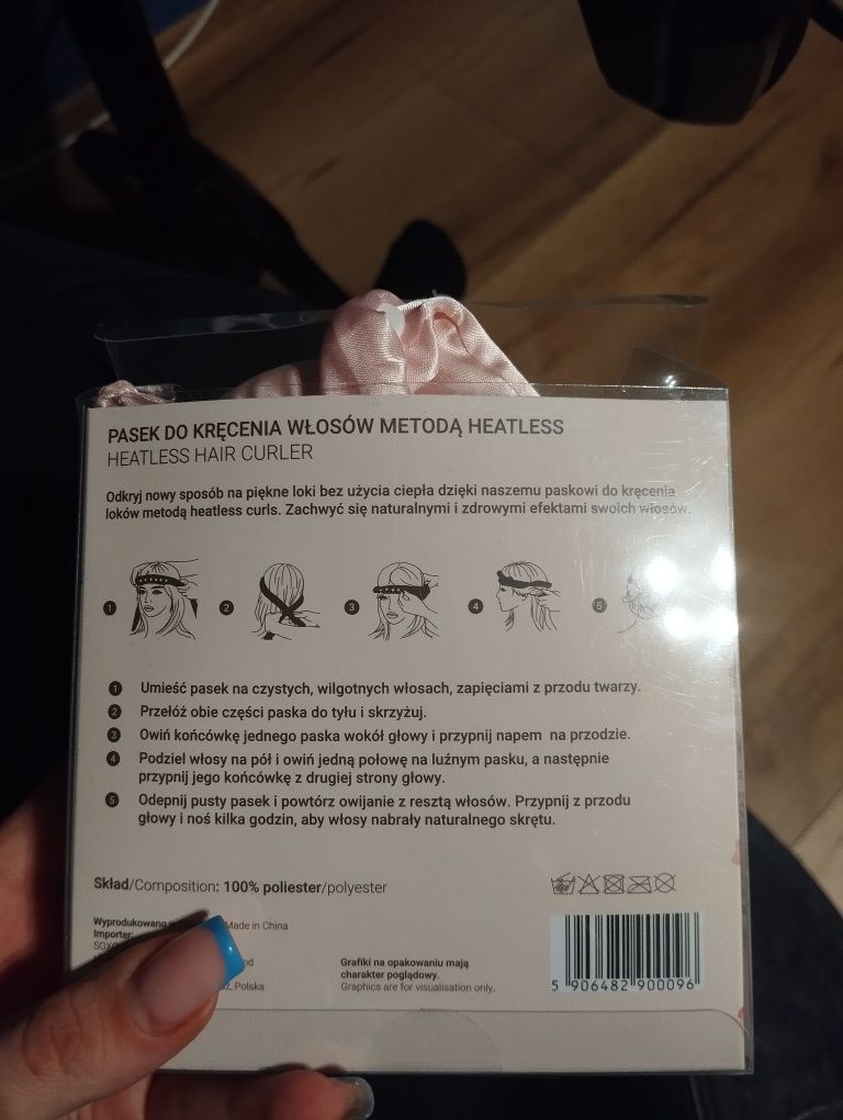 Pasek do kręcenia włosów