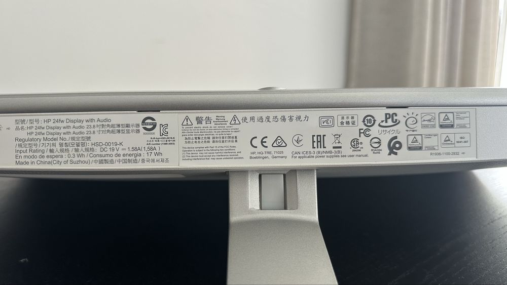 Monitor HP 24fw 23.8