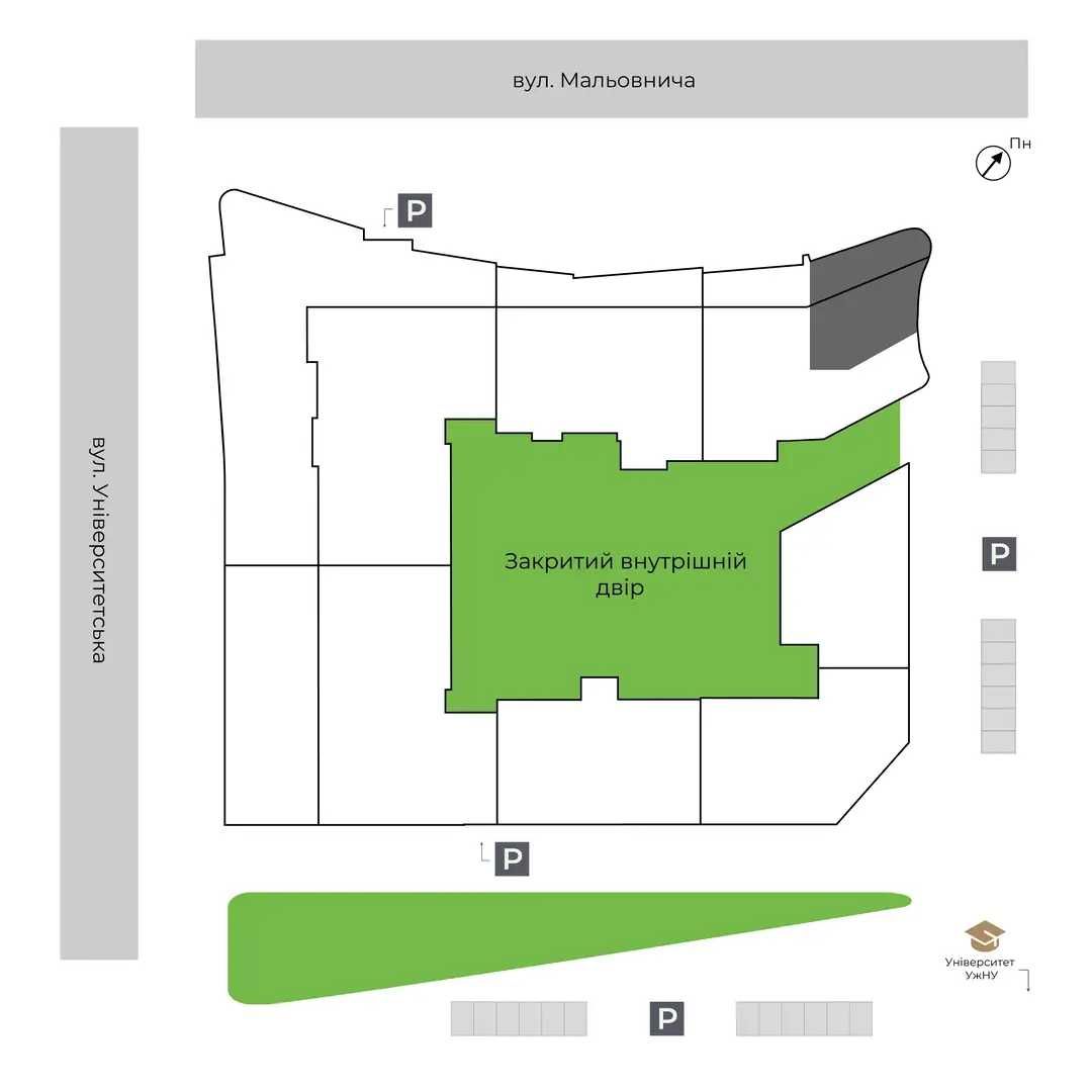 Продаж комерційного приміщення 216 м² у ЖК Grand Hills - GHK 204