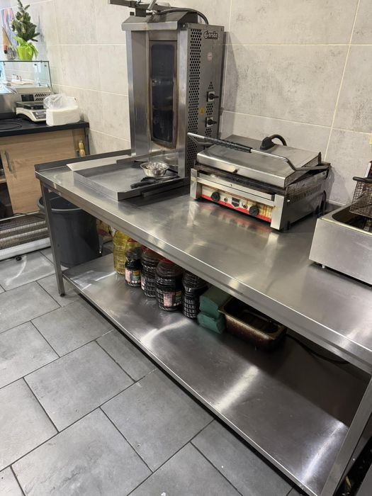 Столи мийки виробничі нержавійка сушка для посуду