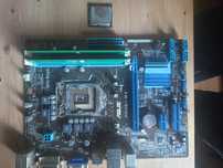Płyta główna ASUS (!!OPIS!!) P8H61-MX + i5 2400 + 8gb RAM DRR3