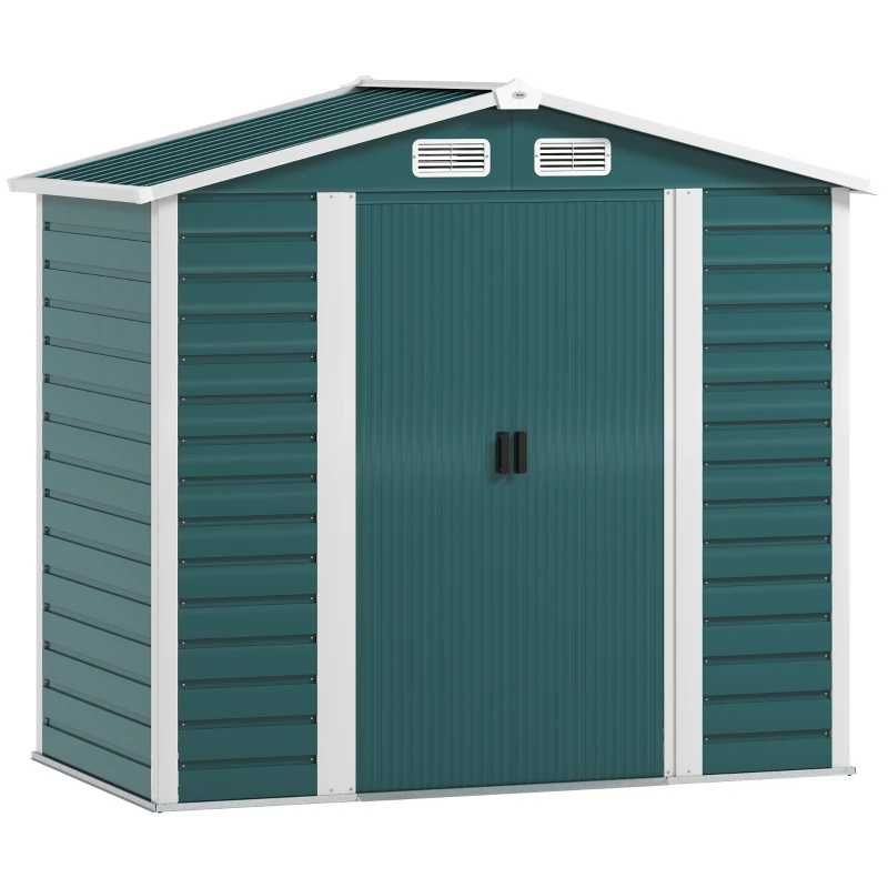 Abrigo de Jardim Exterior 2,36m² 213x120x194 cm