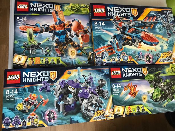 LEGO Nexo Knights 2017-2018г новые. Оригинал 70350 70351 72003 72004