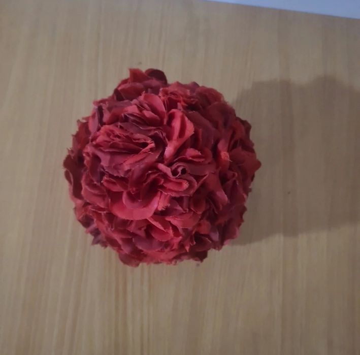 Bola flores artificiais