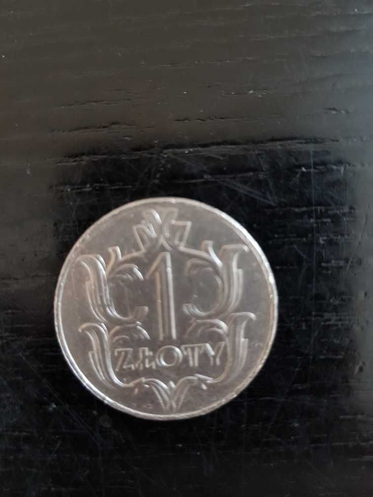 moneta 1 zł z 1929 r