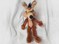 Pluszowy Kojot Wile E. Coyote maskotka Looney Tunes Struś Pędziwiatr