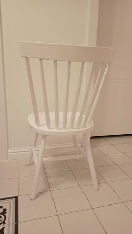 Krzesło białe drewniane Signal (4 szt)