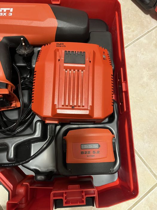Hilti BX 3-L 02 Osadzak akumulatorowy Hilti BX3 22V 5,2Ah Mega okazja!