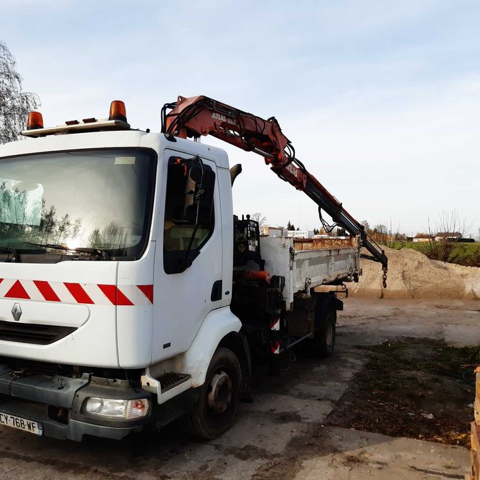 Renault Midlum wywrot hydroburta HDS Atlas