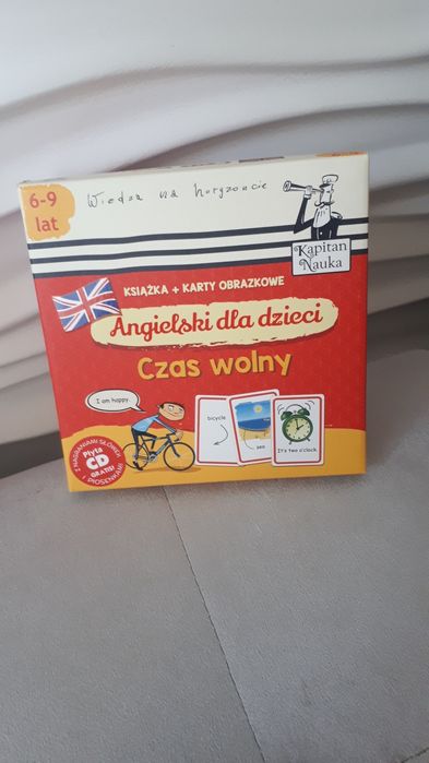 Angielski dla dzieci zestaw do nauki Kapitan nauka  6-9lat