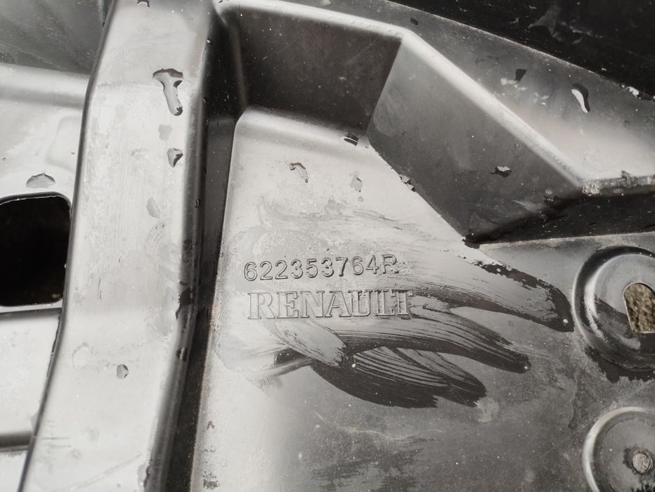 Захист бампера Рено Зоя Renault Zoe захист мотора