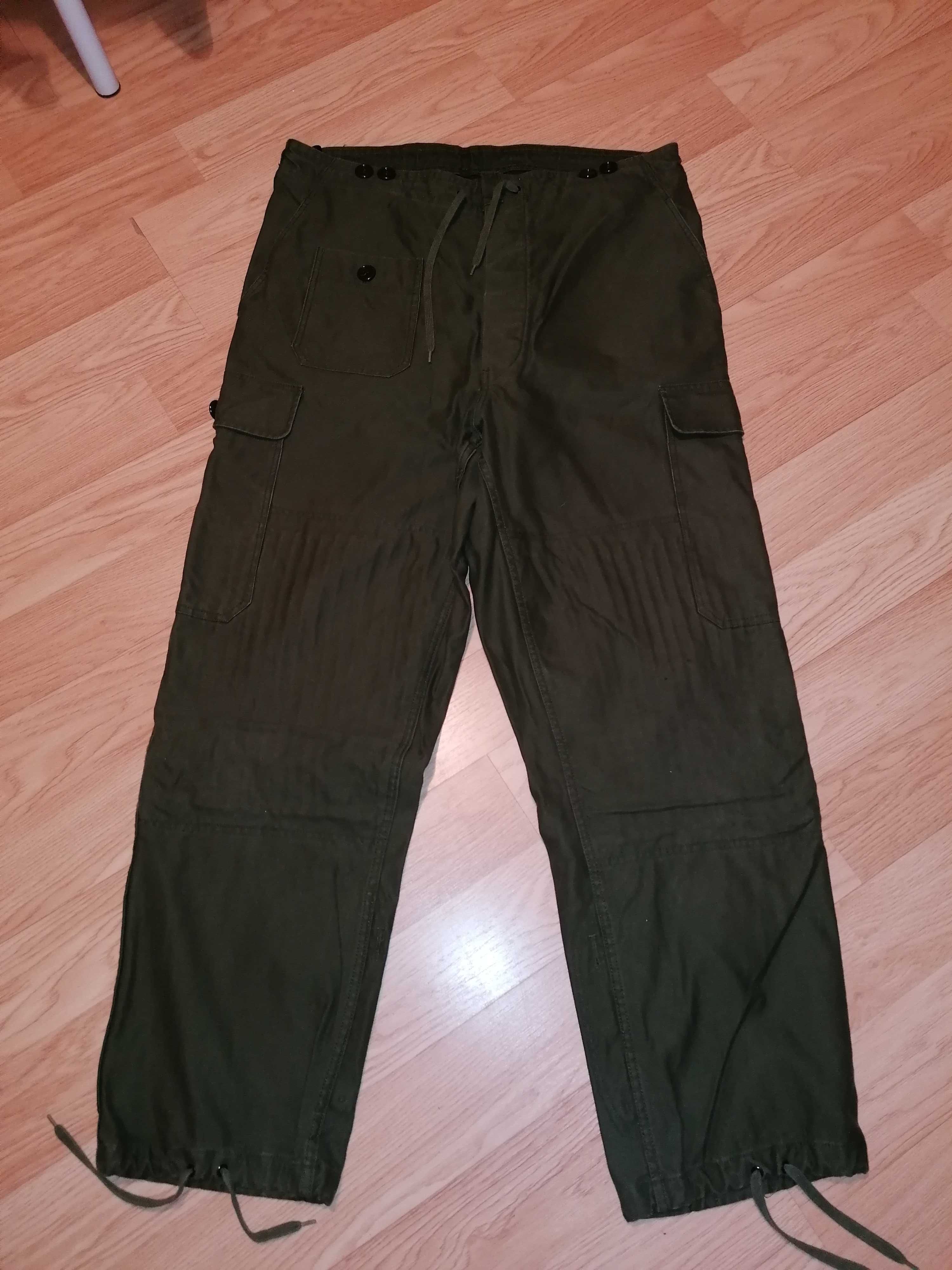Broek Natweer Spodnie wojskowe myśliwskie wodoodporne z torbą
