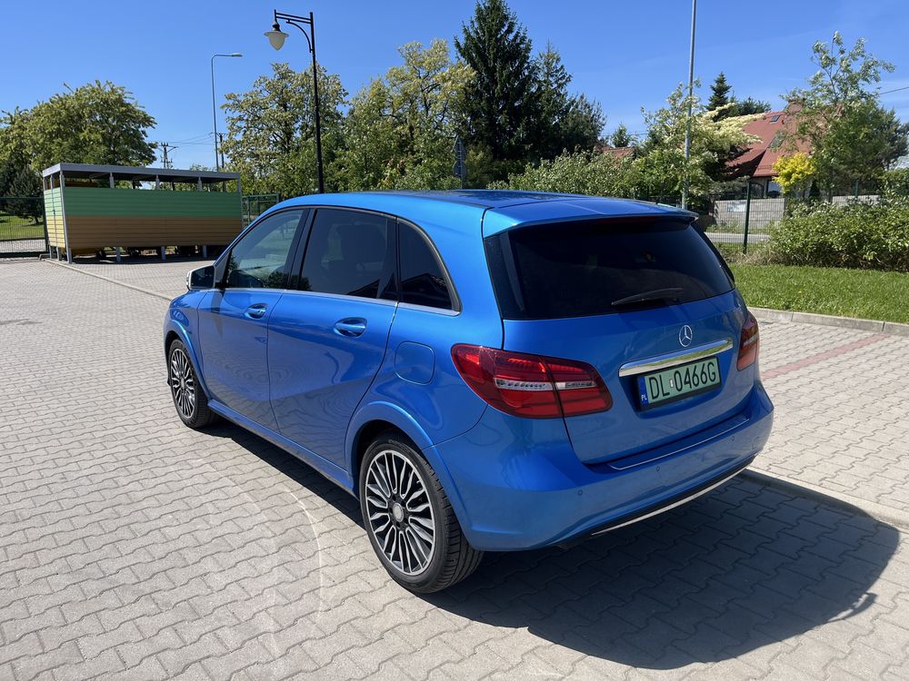 Mercedes B E-drive ELEKTRYCZNY - bezywpadkowy, kamera, skóry