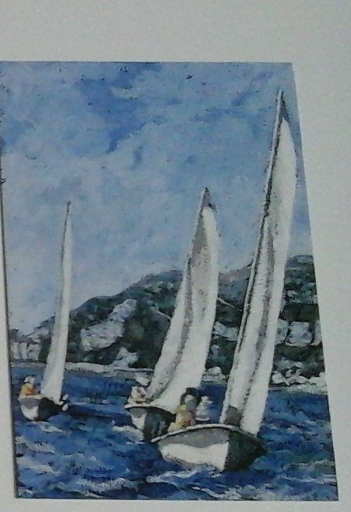 Conjunto de 7 postais tema: Mar e Barcos, novos!