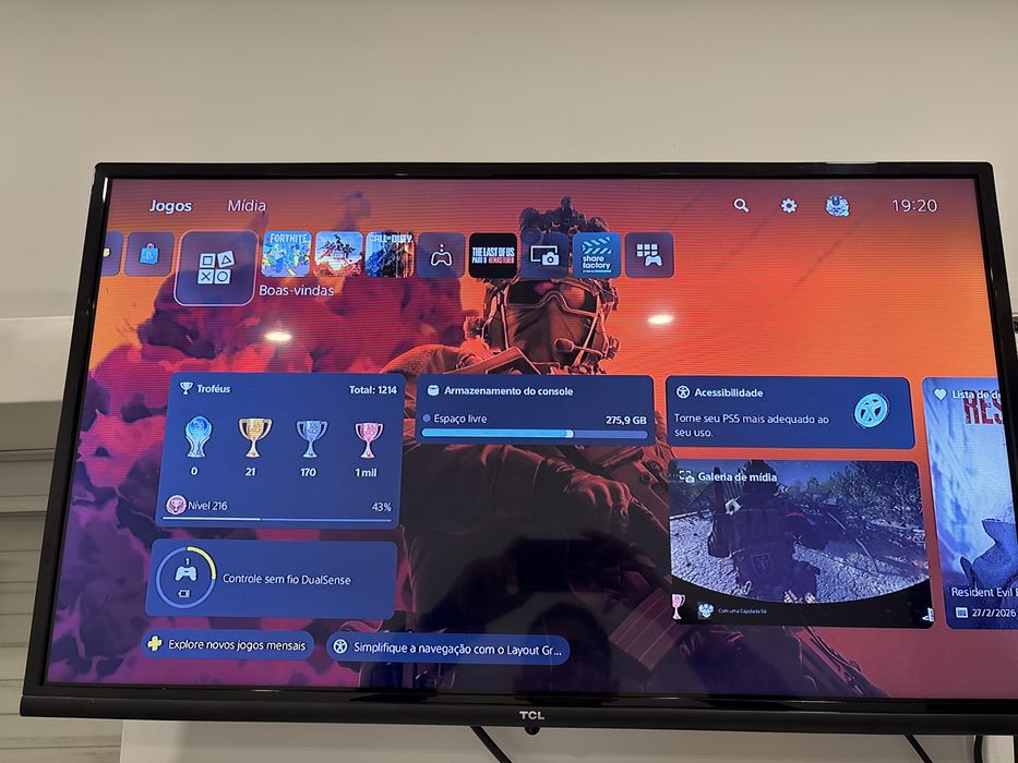 Tv 32” TCL em perfeito estado