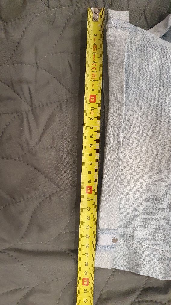 Szorty krótkie spodenki Forever 21 jasne jeansowe 38
