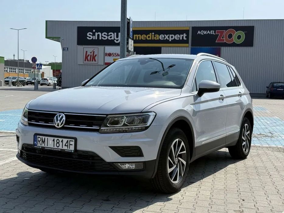 Volkswagen Tiguan Wersja Sound! 4Motion DSG !!!Niski przebieg!Serwis do Końca !!!