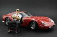 Enzo Ferrari (3) Figurka 1:18 HotWheels 250 California 166 VERY RARE!