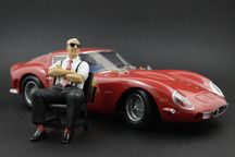 Enzo Ferrari (3) Figurka 1:18 HotWheels 250 California 166 VERY RARE!
