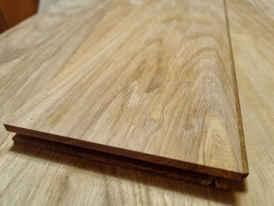 Teak Deska Podłogowa 15x120mm