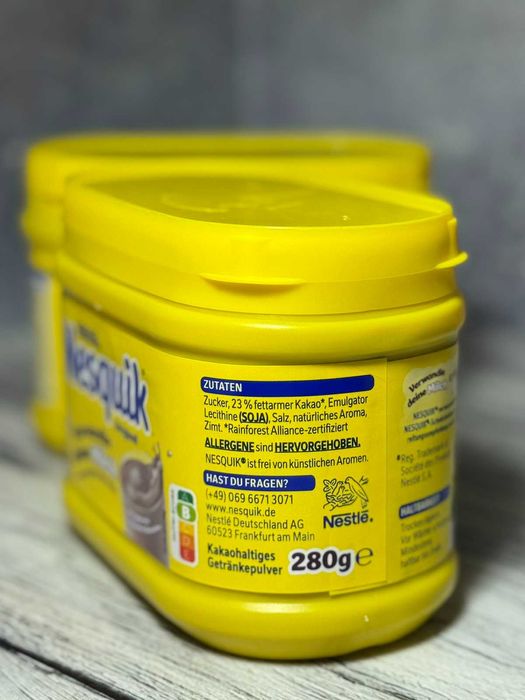 Шоколадний напій Nesquik 280 г. Несквік