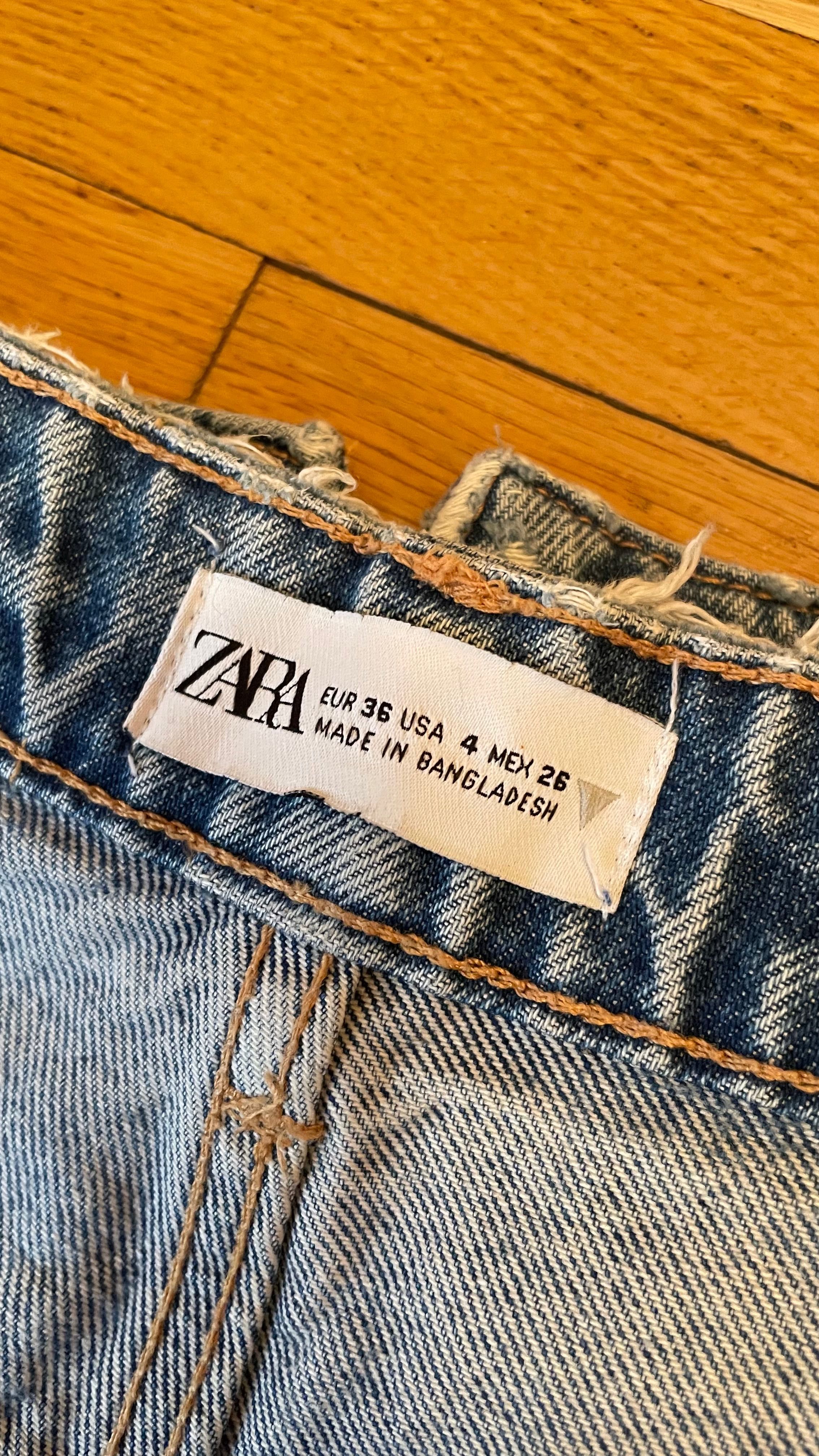 Джинсові шорти Zara розмір 36 висока посадка