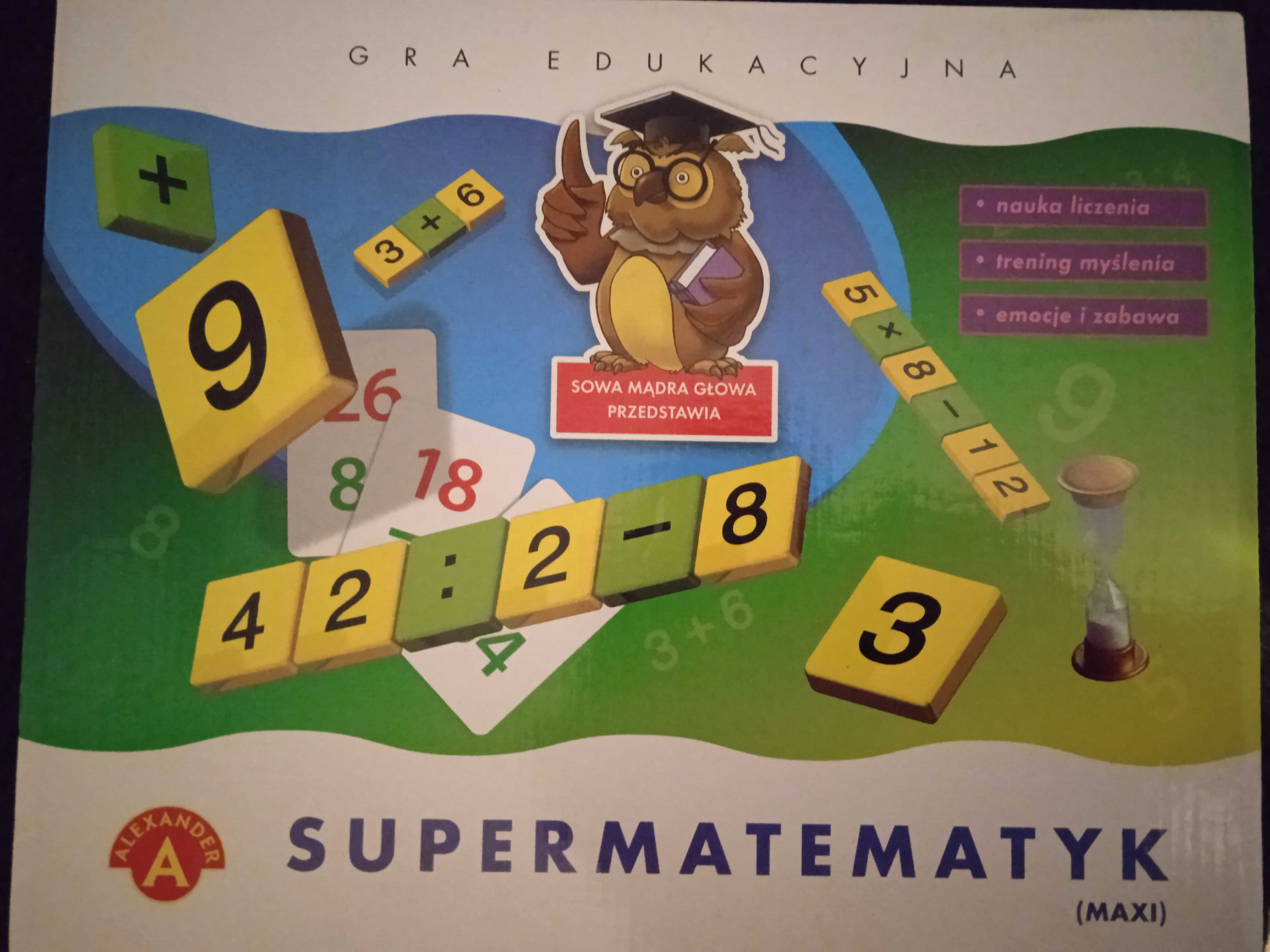 Gra edukacyjna Supermatematyk, Alexander + gratis!