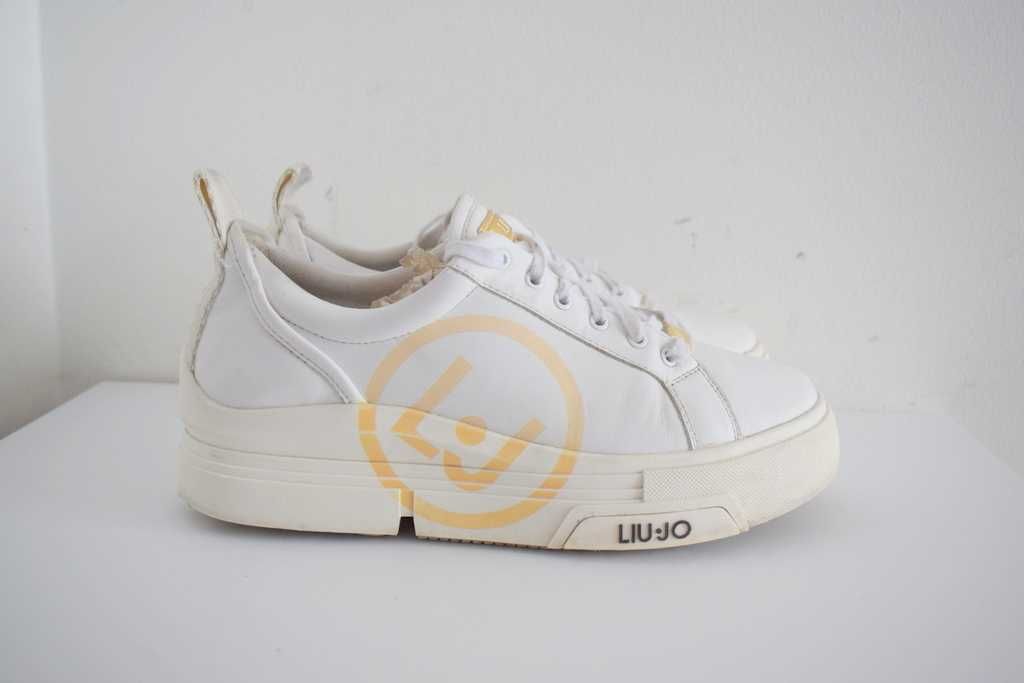 Liu Jo
Sneakersy Hero białe sneakersy buty skórzane 40