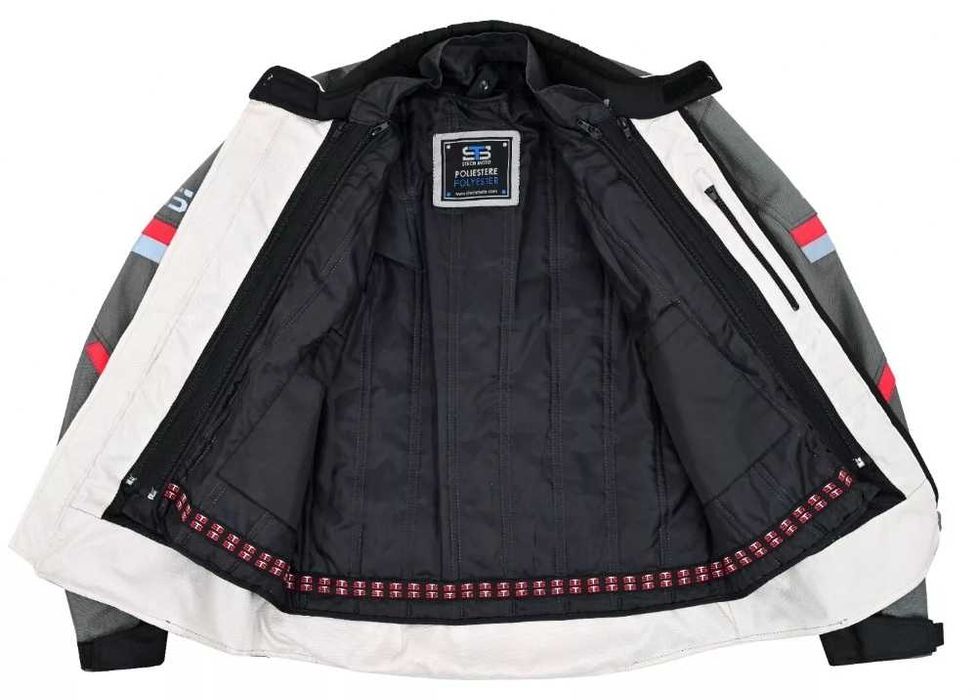 Casaco motard feminino c/proteções mota scooter novo