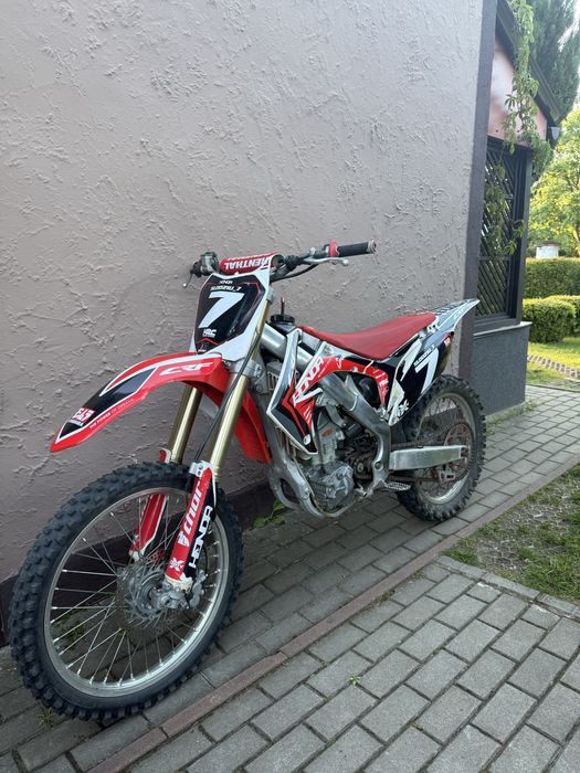 Honda Crf 250r WTRYSK!