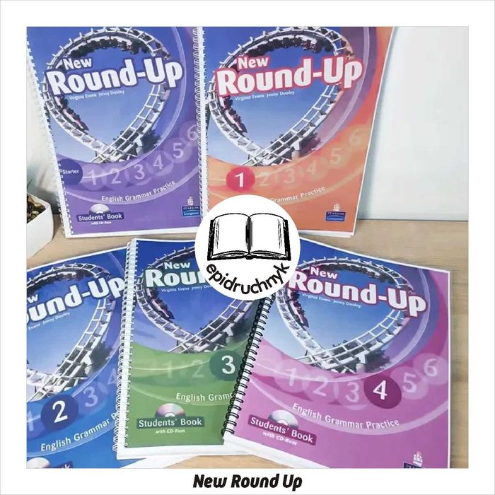 New Round Up - Starter, 1, 2, 3, 4, 5, 6 - Підручник. Знижки. Опт