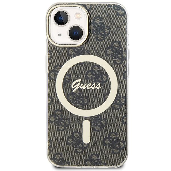 Guess GUHMP15SH4STW iPhone 15 / 14 / 136.1" brązowy/brown hardcase I