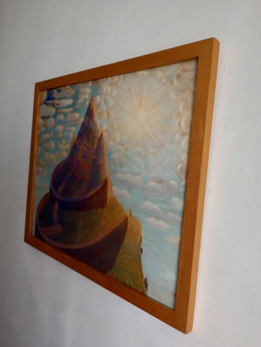 Obraz na płótnie, Baśniowy zamek, M. Konstanty Čiurlionis, 50x40cm