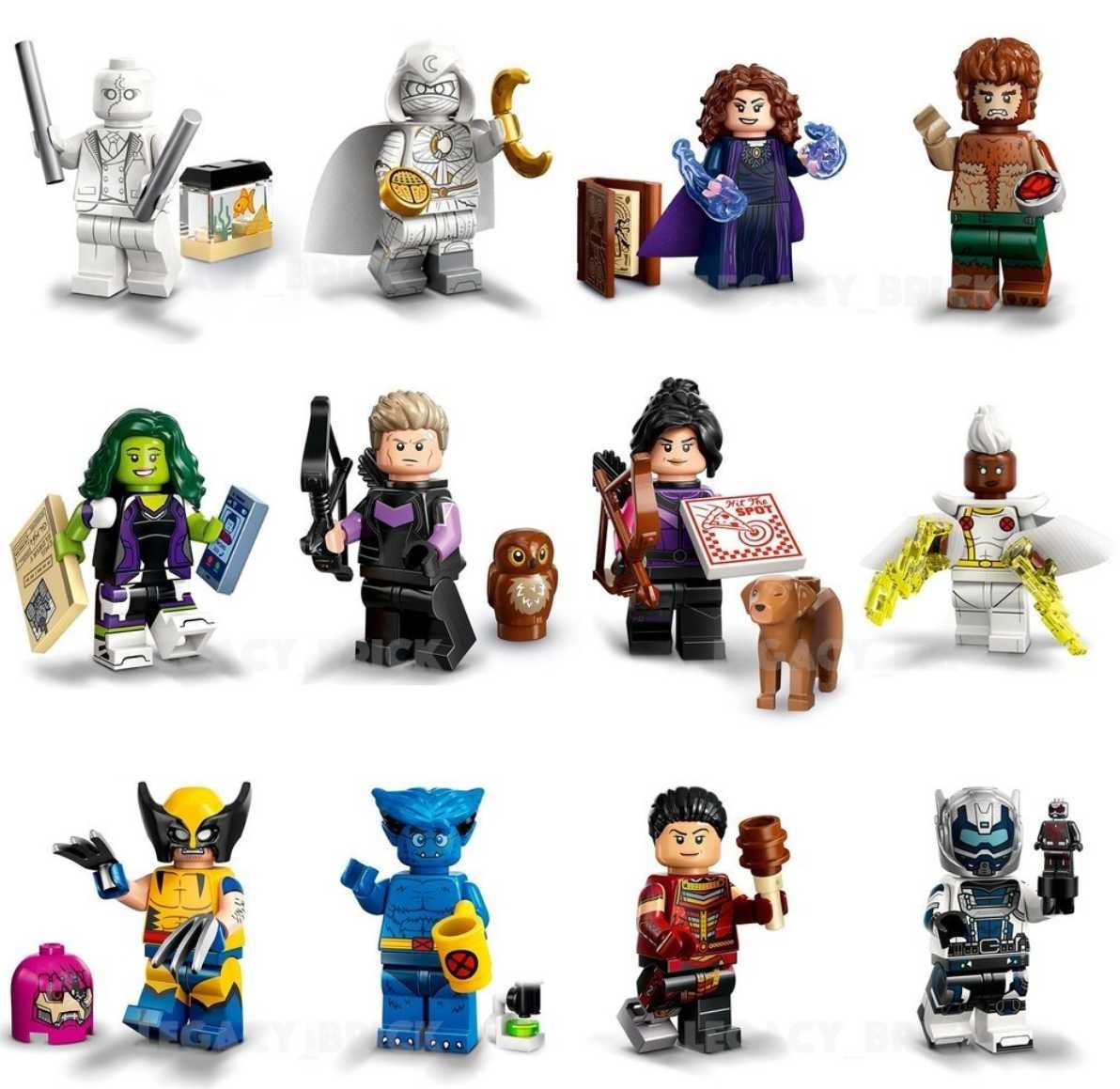 Lego marvel minifigures series 2