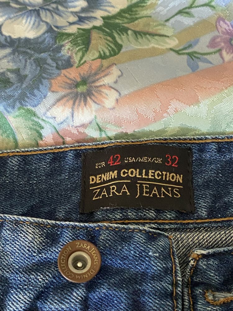 Calça de ganga para homem Zara tamanho 42