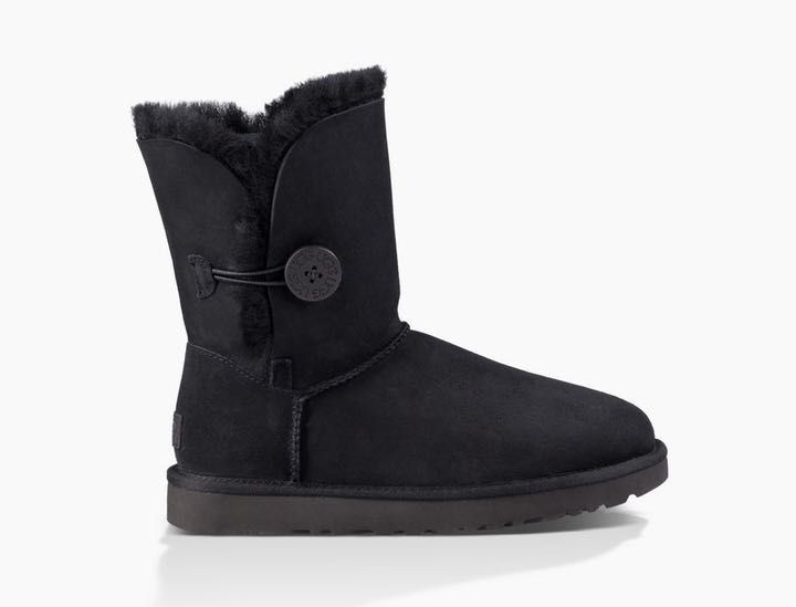 Оригинал UGG 1016226 Bailey Button II BLK 36