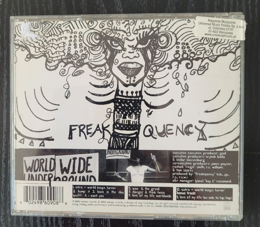 ERYKAH BADU - Worldwide Underground