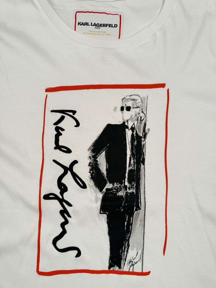 Жін.футболка Karl Lagerfeld ,розмір M та L (XL)