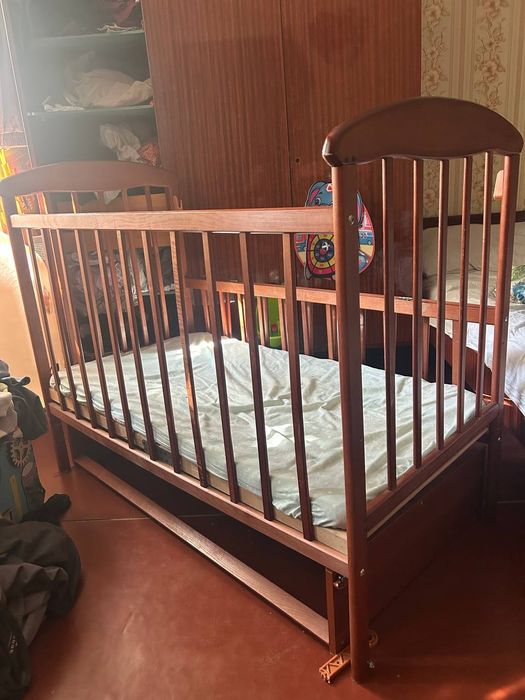 Детский манеж + матрац