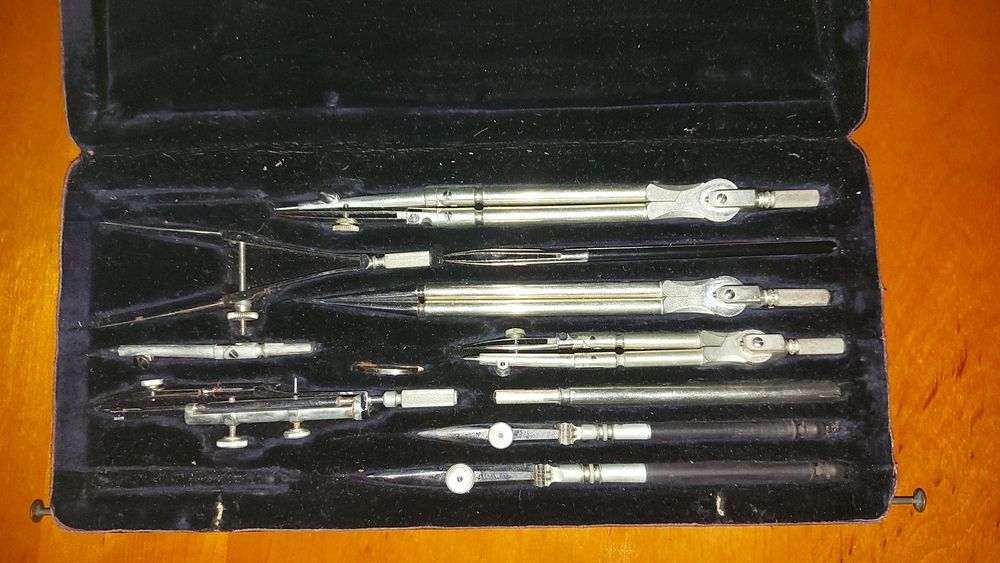 Zestaw kreślarski Rudolf Betz Nurnberg