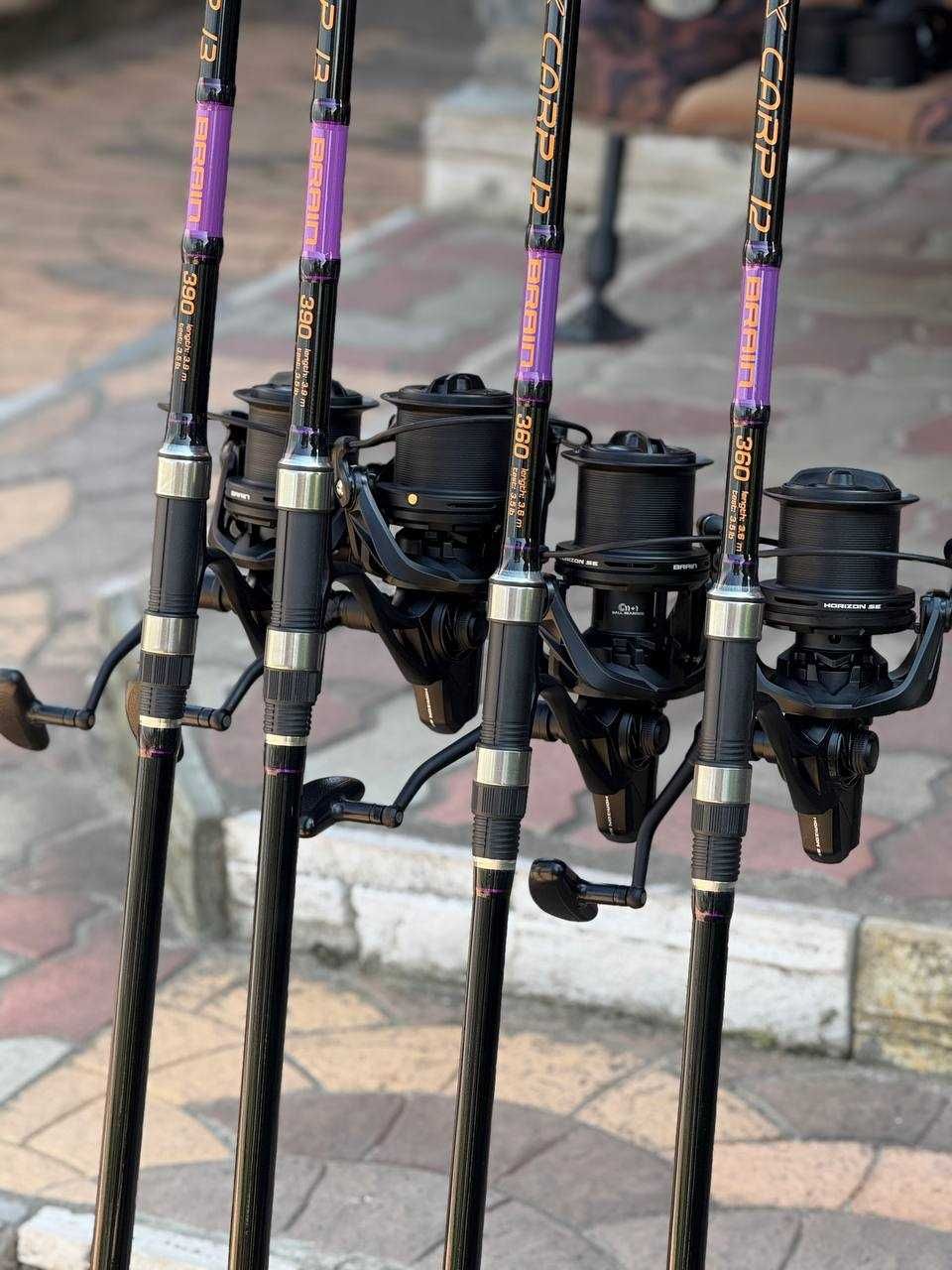 Карповик Brain Apex Carp 3.6/3.9м 3-4lbs+ Brain Horizon SE14000 11+1bb