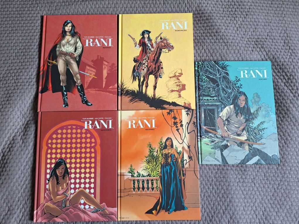 Komiks Rani. Tom 1 - 5.