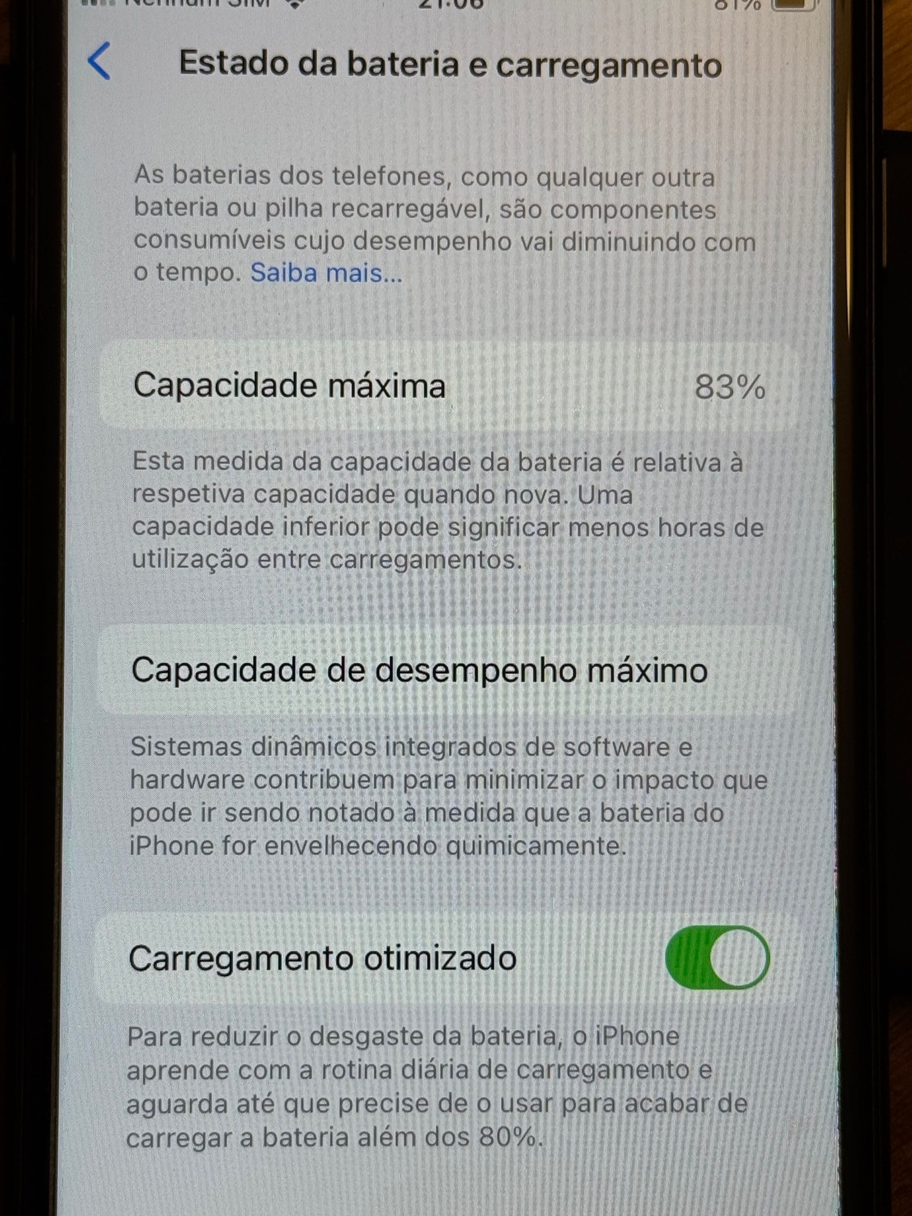 iPhone SE2020 Preto 128GB em muito bom estado
