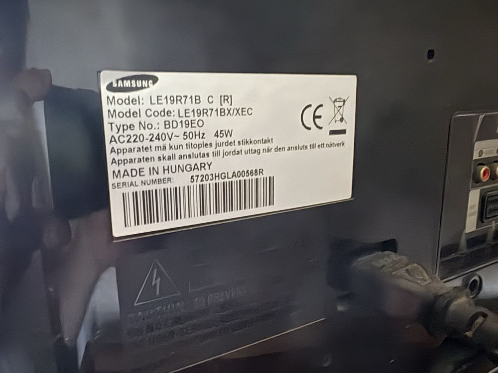 Televisao Samsung 19”