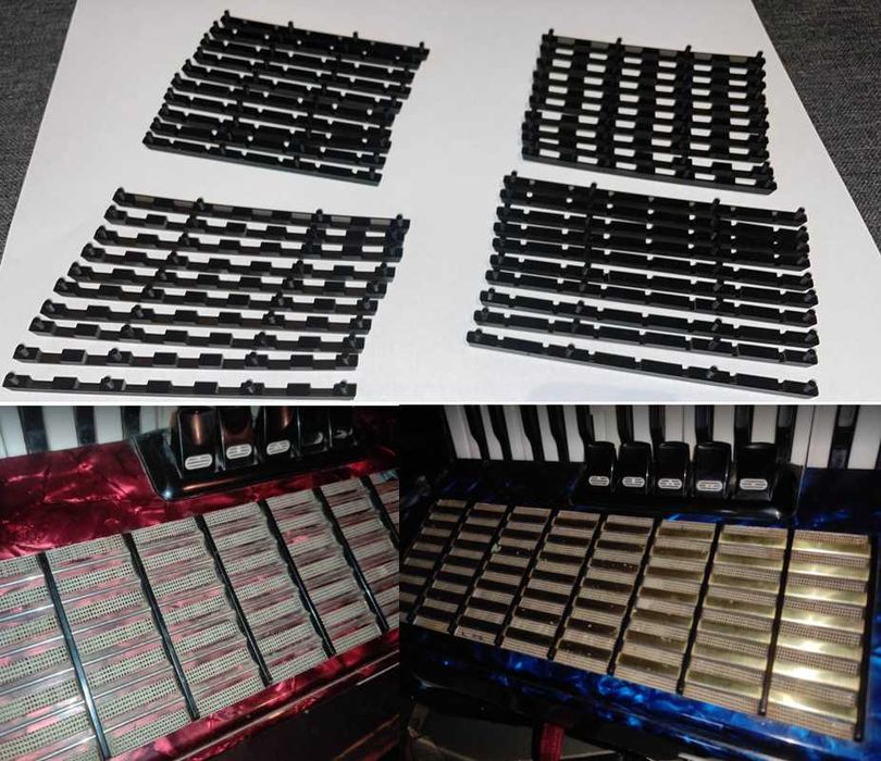 Listewki od galeryjki akordeonu Weltmesiter