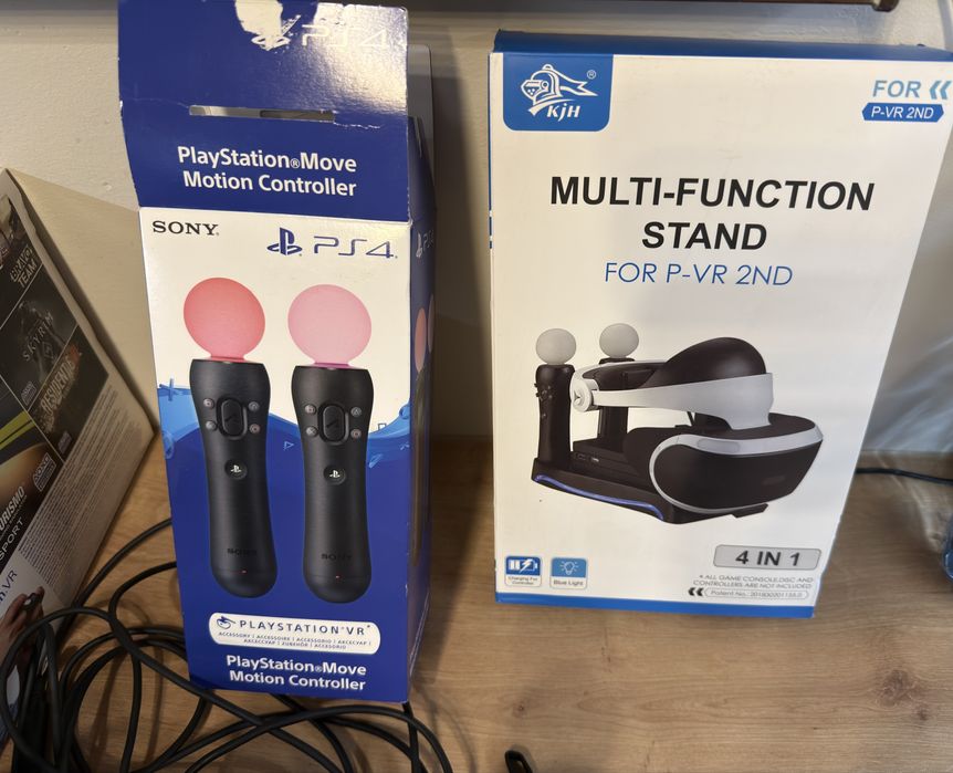 Gogle vr sony ps4/ps5 zestaw xxl