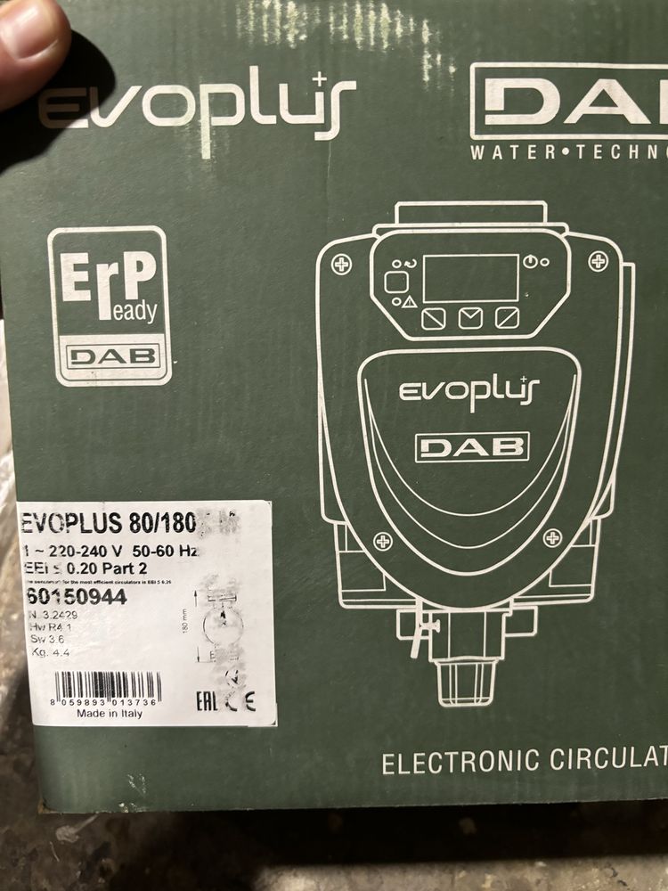 Циркуляционный насос DAB EVOPLUS 80/180 XM 60150944